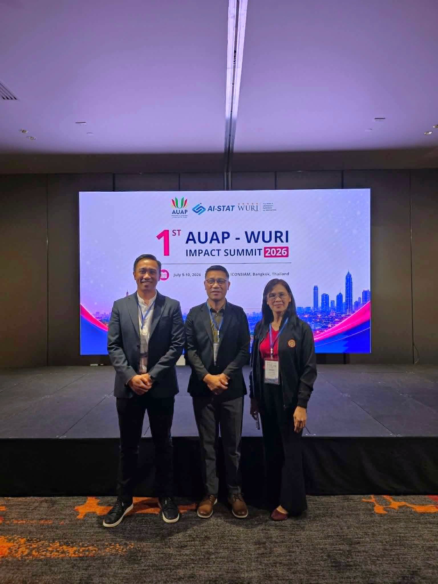 CSU SHOWCASES WURI-RECOGNIZED INNOVATIONS AT 1ST AUAP–WURI IMPACT SUMMIT IN THAILAND photo 1